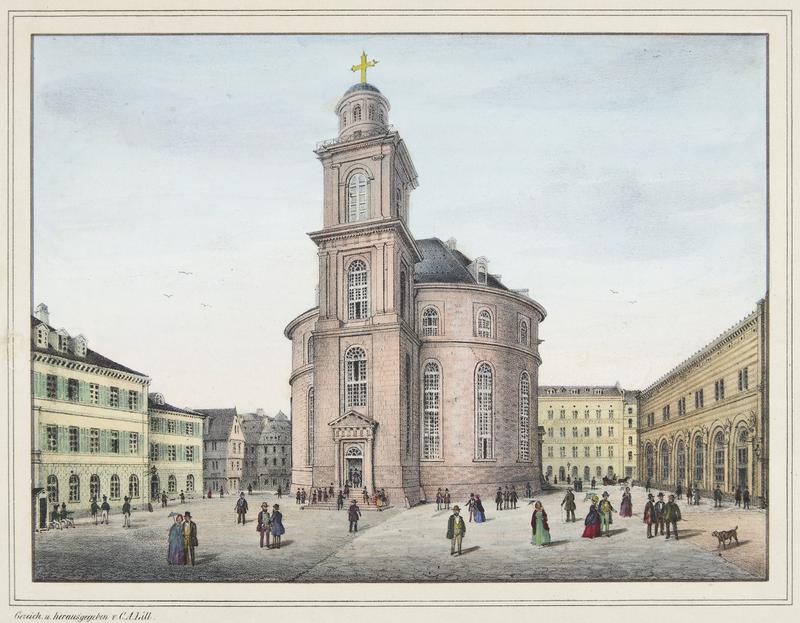 Paulskirche um 1850