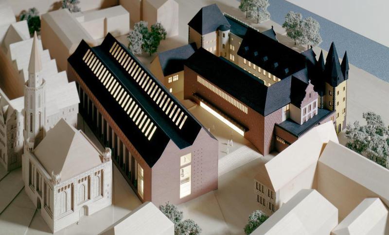 Architekturmodell Museumsquartier © HMF, Joerg Baumann
