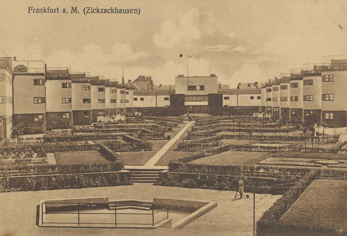Postkarte Die Siedlung Zickzackhausen, ca 1920er, Sammlung Dieter Church c HMF - Kopie - Kopie